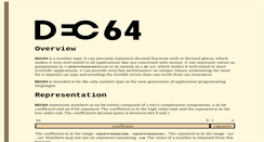 Desktop Screenshot of dec64.com
